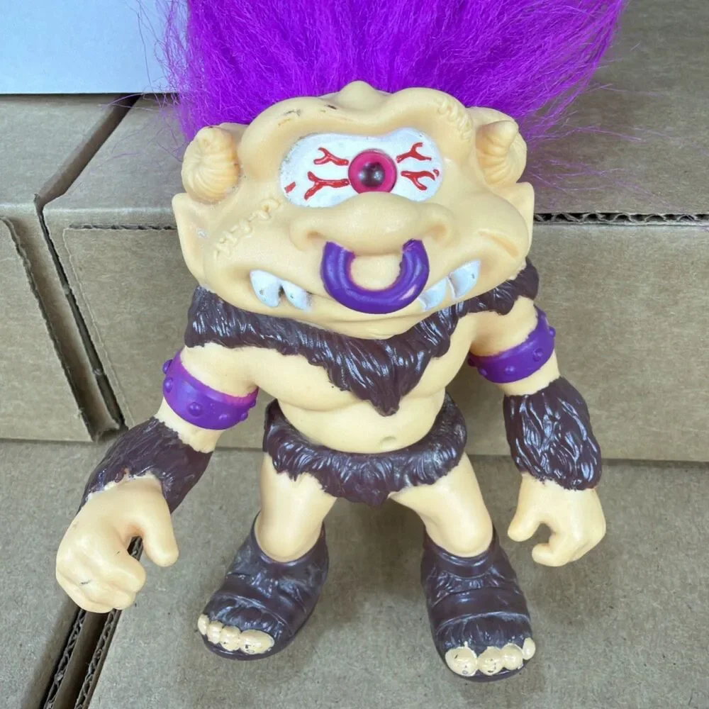 VTG 90s Hasbro Battle Trolls Lot of 13 Figures Very Rare/Read